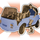Illustration for article titled Your Crappy, Weird 70s Electric Car Of The Day: The Electraction Rickshaw